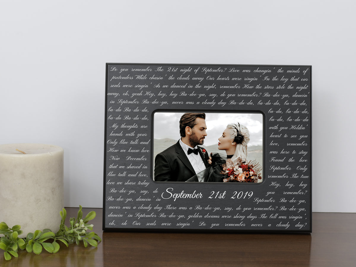 Song Lyrics Print, First Dance Wedding Gift, Father-Daughter Dance, Mother-Son Dance, Love Letter Gift, 5 year anniversary gift
